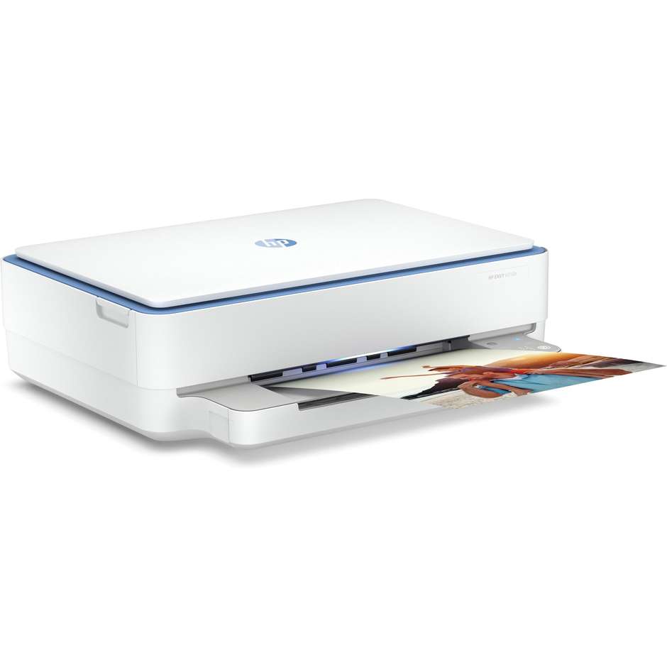 HP ENVY ENVY6010 Stampante Multifunzione 3in1 Wi-Fi  Bluetooth Formato A4 Colore Bianco