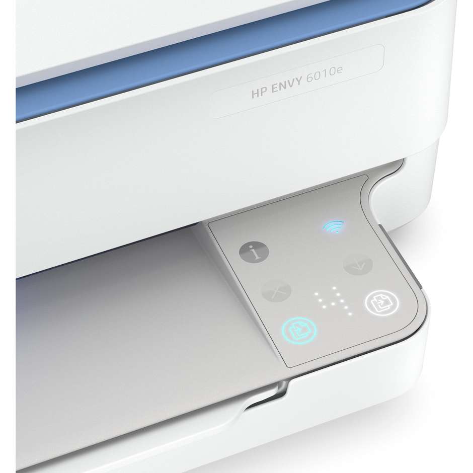 HP ENVY ENVY6010 Stampante Multifunzione 3in1 Wi-Fi  Bluetooth Formato A4 Colore Bianco