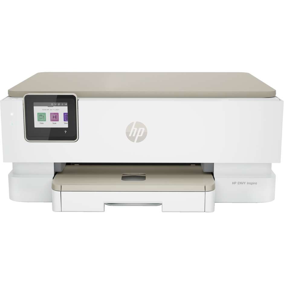 HP ENVY Inspire 7224e Multifunzione 3-in-1 Inkjet Fotografico A4 Fronte/Retro Automatico Wi-Fi Beige