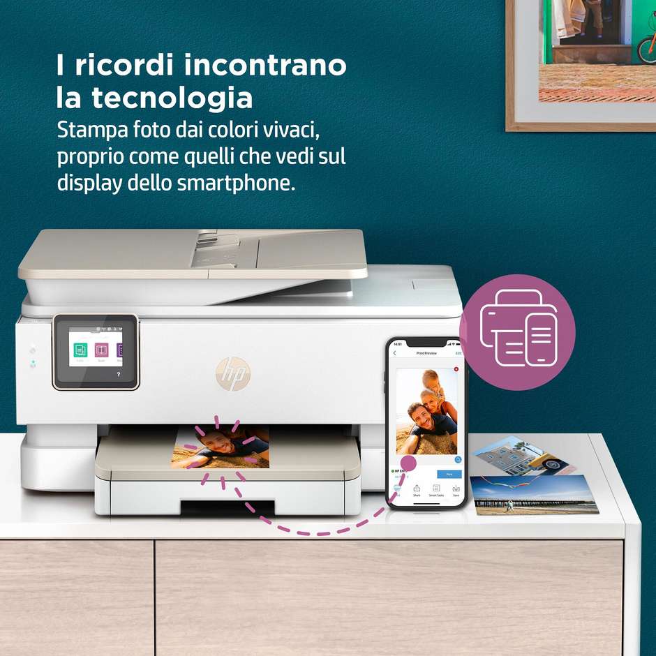 HP ENVY Inspire 7924e multifunzione inkjet a colori A4 Wi-Fi fronte-retro