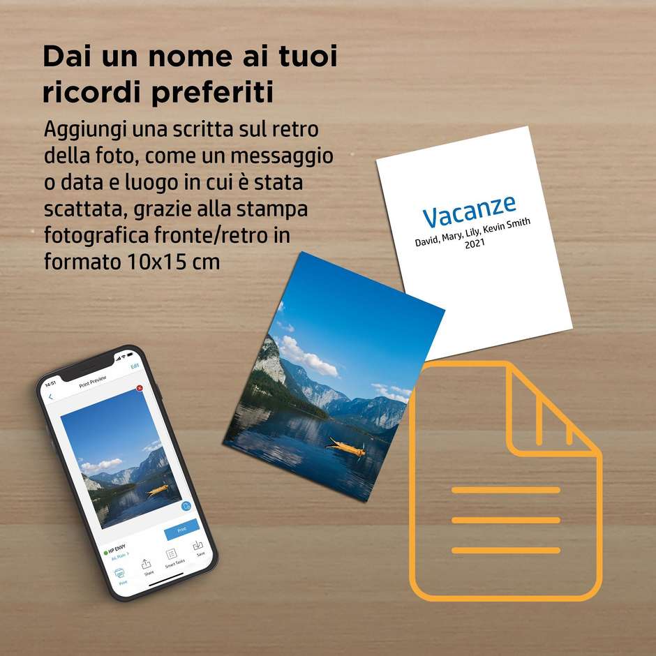 HP ENVY Inspire 7924e multifunzione inkjet a colori A4 Wi-Fi fronte-retro