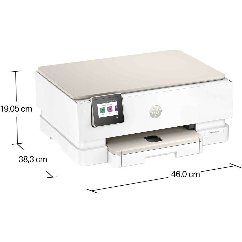 HP Envy Photo 7234 Stampante Multifunzione Wi-Fi A4 Fronte/Retro Automatica Bianca