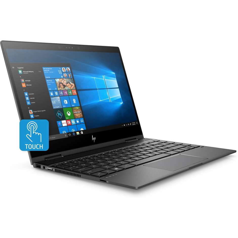 HP Envy x360 13-ag0009nl Notebook 2in1 13.3" AMD Ryzen 3 2300U Ram 8 GB SSD 256 GB Windows 10 Home
