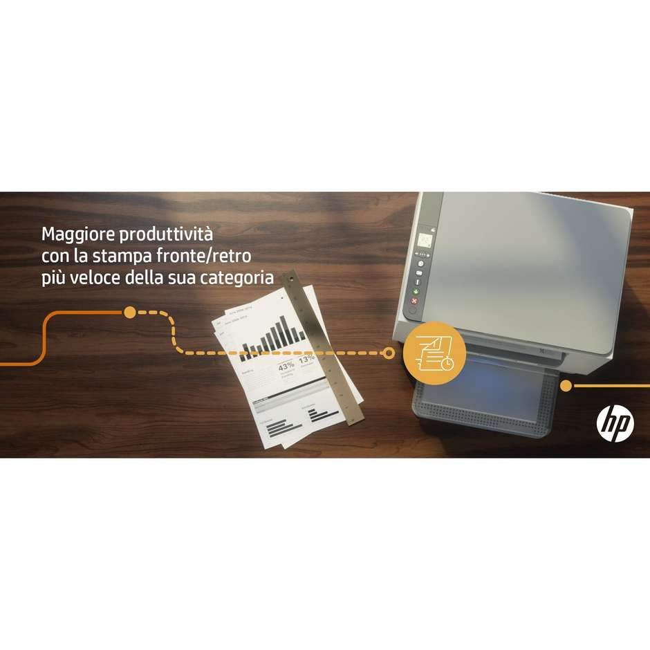 HP LaserJet M234DW Stampante multifunzione 3in1 A4 Wi-Fi Colore Grigio