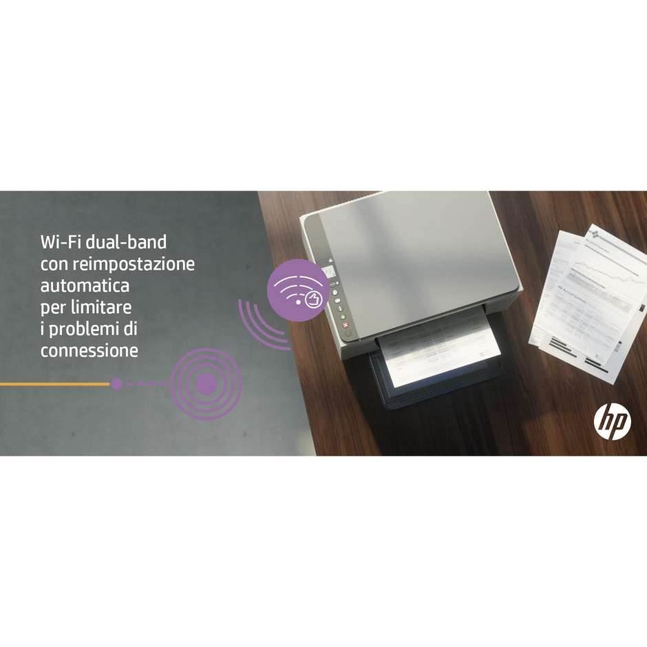 HP LaserJet M234DW Stampante multifunzione 3in1 A4 Wi-Fi Colore Grigio