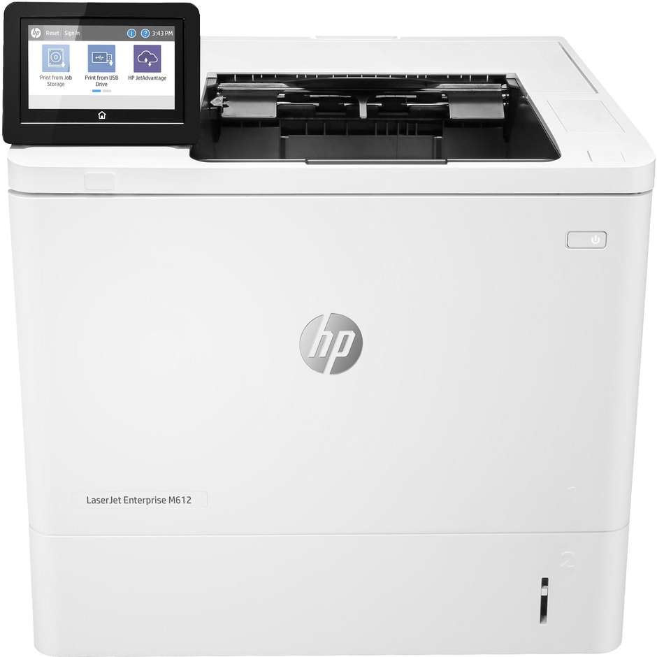 HP LaserJet M612dn Stampante Laser Formato A4 colore bianco
