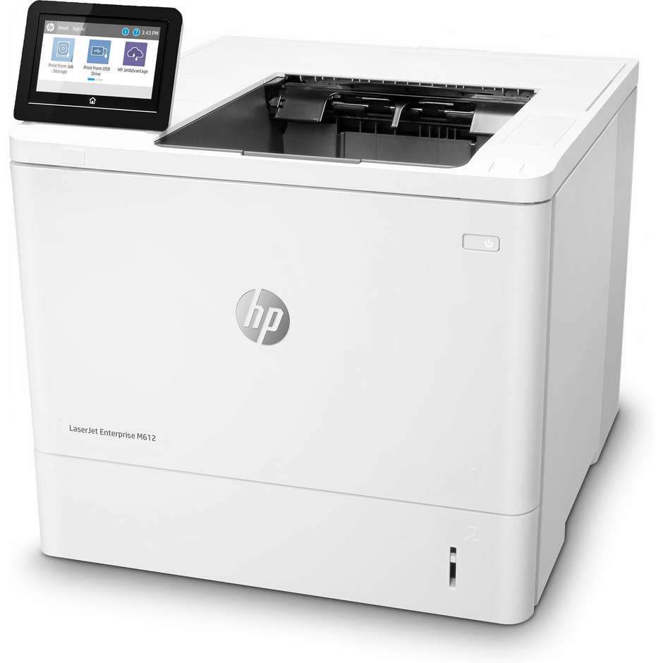 HP LaserJet M612dn Stampante Laser Formato A4 colore bianco