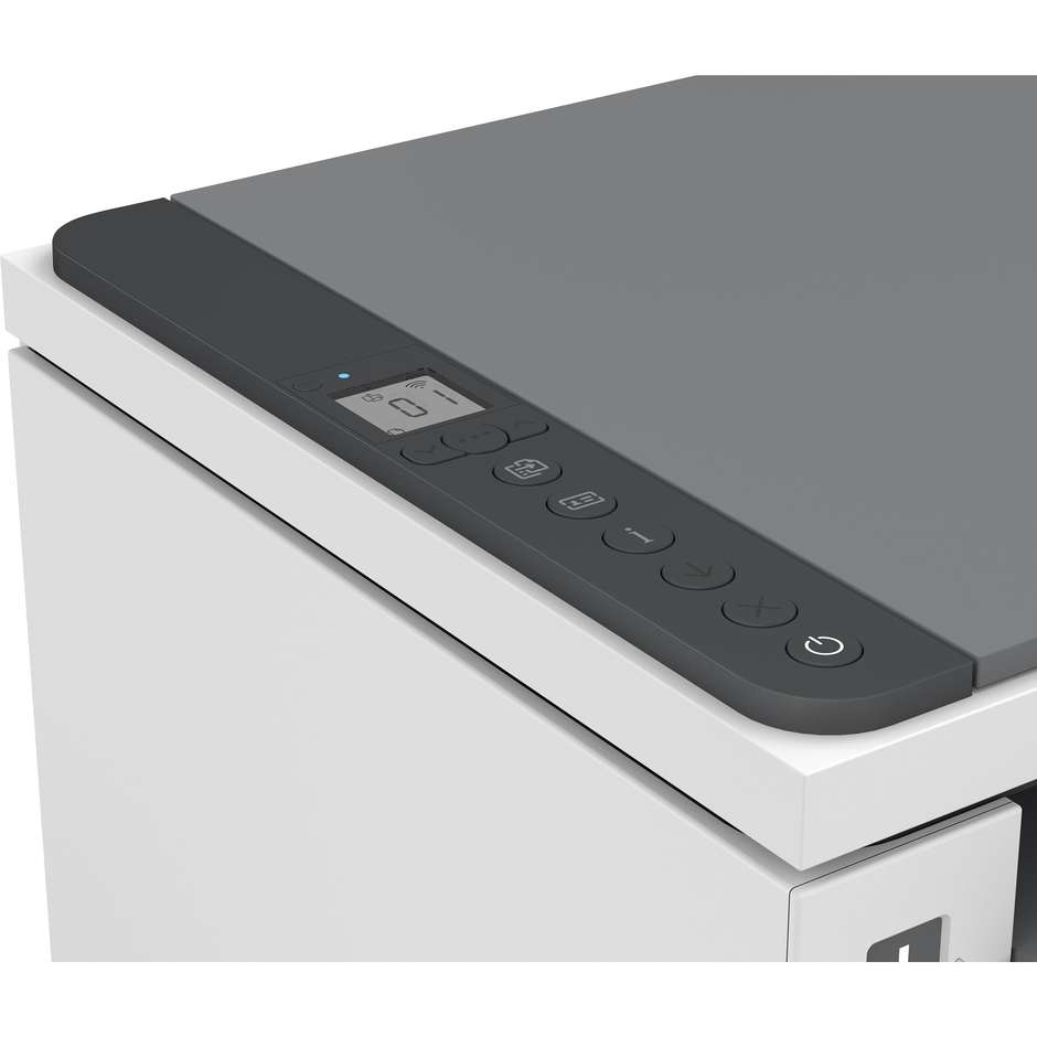 HP LaserJet Tank Stampante Multifunzione Monocromatica Wi-Fi Formato A4 colore bianco