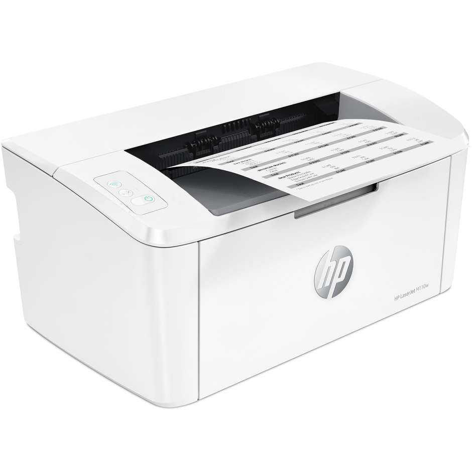 HP M110W 7MD66F Laser Jet Stampante Wi-Fi Formato A4 Colore Bianco