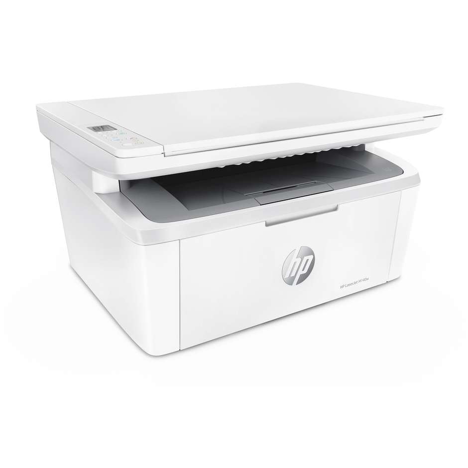 HP M140W 7MD72F Laser Jet Stampante Multifunzione 3in1 Wi-Fi + Bluetooth Formato A4 Colore Bianco