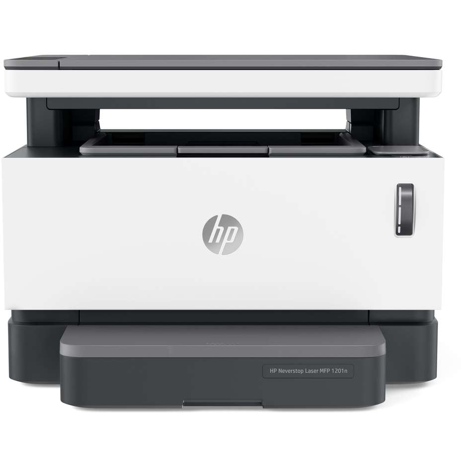 HP Neverstop 1201n Stampante Multifunzione Laser Formato A4 colore bianco e nero