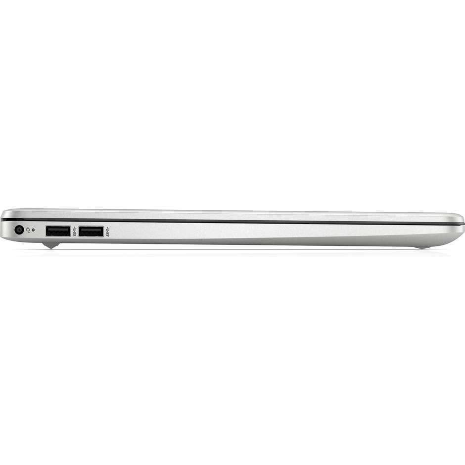 HP Notebook 15.6" Full HD Ram 16 GB Memoria 512 GB Windows 11 Home Colore Argento