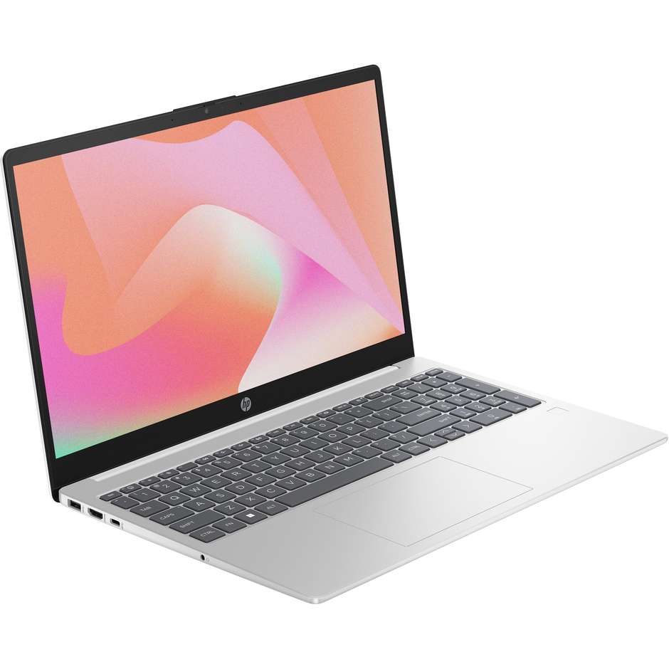 HP Notebook 15.6" Full HD Ram 8 GB Memoria 256 GB Windows 11 Home Colore Grigio