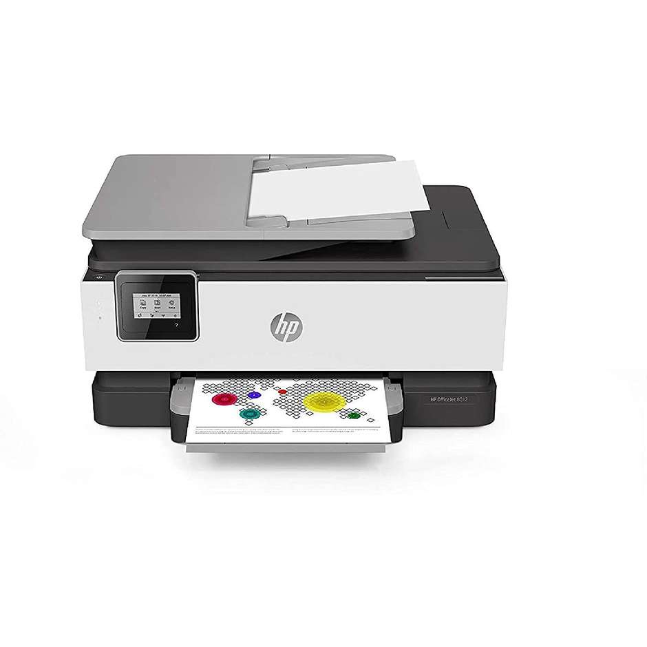 HP OfficeJet 8012E Stampante Multifunzione 3-in-1 Wi-Fi Formato A4 colore bianco e nero