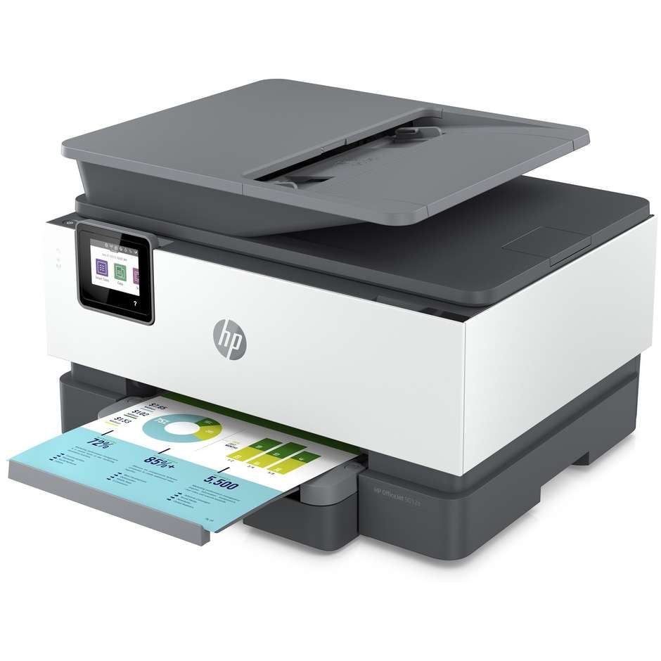 HP OfficeJet Pro 9012e Stampante inkjet multifunzione a colori 4in1 Wifi colore bianco e grigio