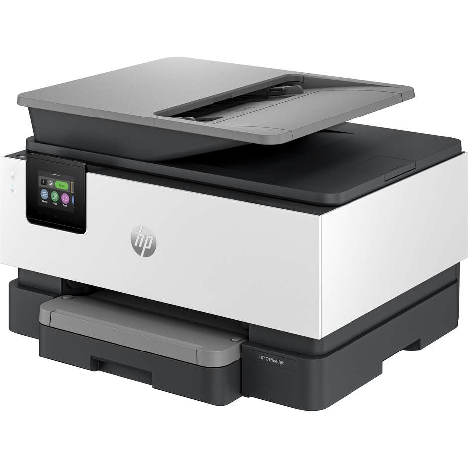 HP OfficeJet Pro 9120e (403X8B) Stampante Multifunzione Aziendale 4-in-1 A4 Touchscreen 6.86cm ADF 35 Fogli Fronte/Retro Automatico Totale Wi-Fi Dual Band Ethernet Fax HP+ Bianco/Nero
