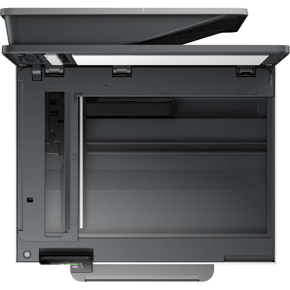 HP OfficeJet Pro 9120e (403X8B) Stampante Multifunzione Aziendale 4-in-1 A4 Touchscreen 6.86cm ADF 35 Fogli Fronte/Retro Automatico Totale Wi-Fi Dual Band Ethernet Fax HP+ Bianco/Nero