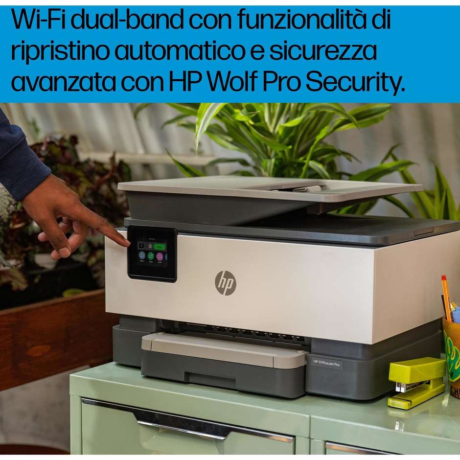 HP OfficeJet Pro 9120e multifunzione inkjet A4, fronte/retro, Wi-Fi ed Ethernet