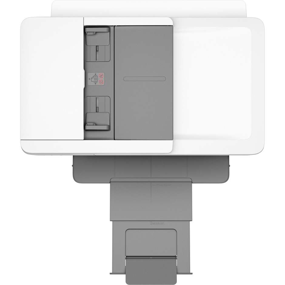 HP OfficeJet Pro 9720e (53N95B) Stampante Multifunzione Inkjet Professionale Grandi Formati A3/A4 3-in-1 ADF 35 Fogli Fronte/Retro Automatico Touchscreen Wi-Fi Bianco
