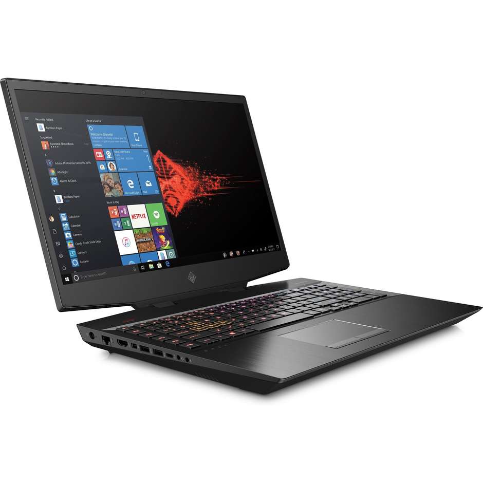 HP Omen 17-cb0028nl Notebook 17,3" Intel Core i7-9750H Ram 16 GB SSD 512 GB Windows 10