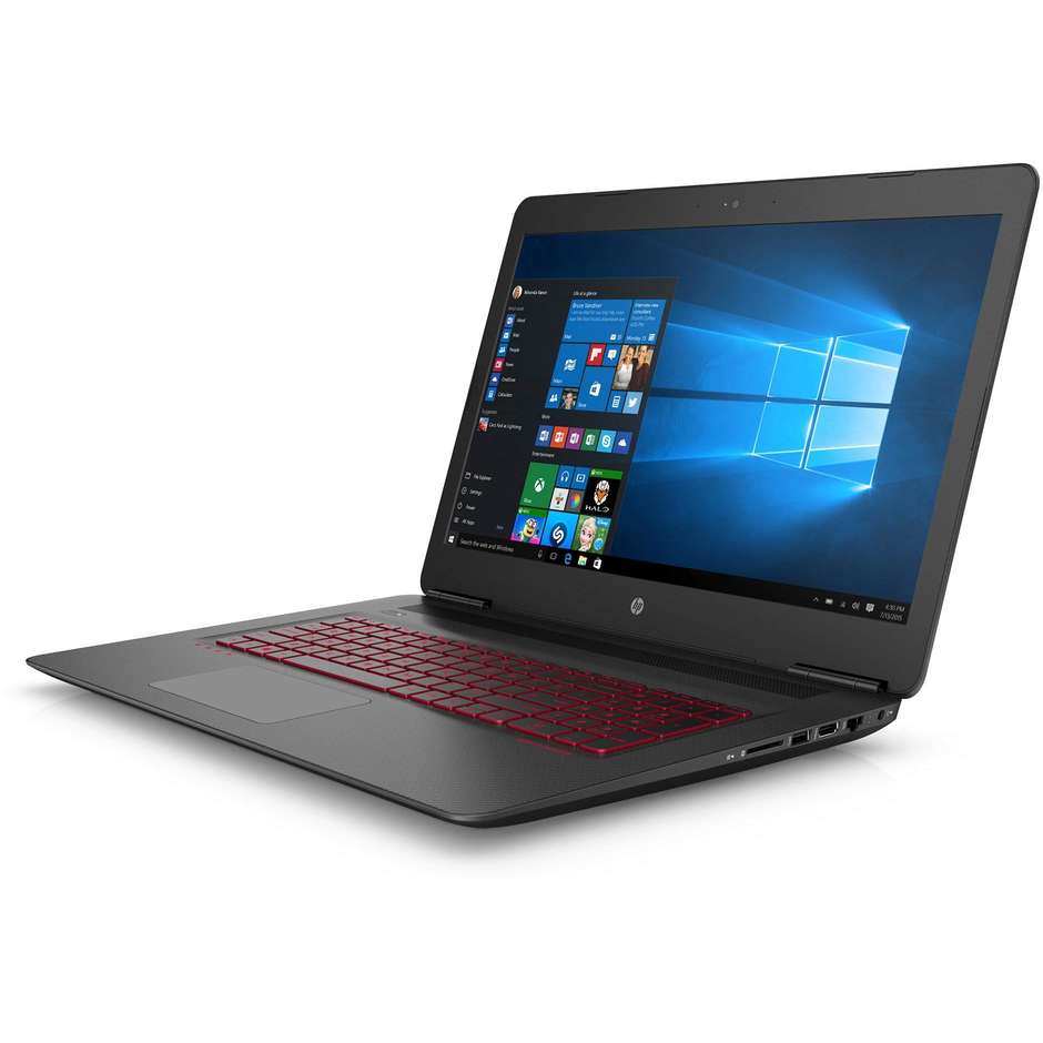 HP OMEN 17-w204nl colore Nero Notebook Windows 10 Home