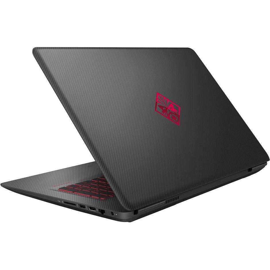 HP OMEN 17-w204nl colore Nero Notebook Windows 10 Home