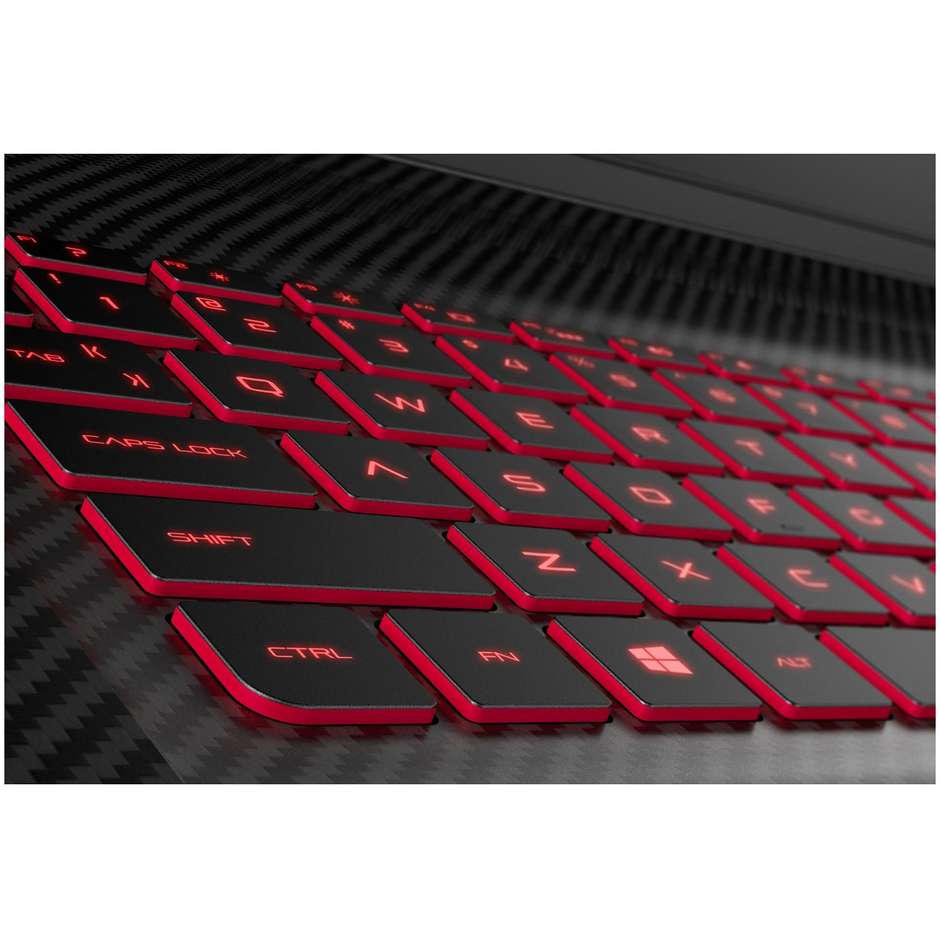 HP OMEN 17-w204nl colore Nero Notebook Windows 10 Home