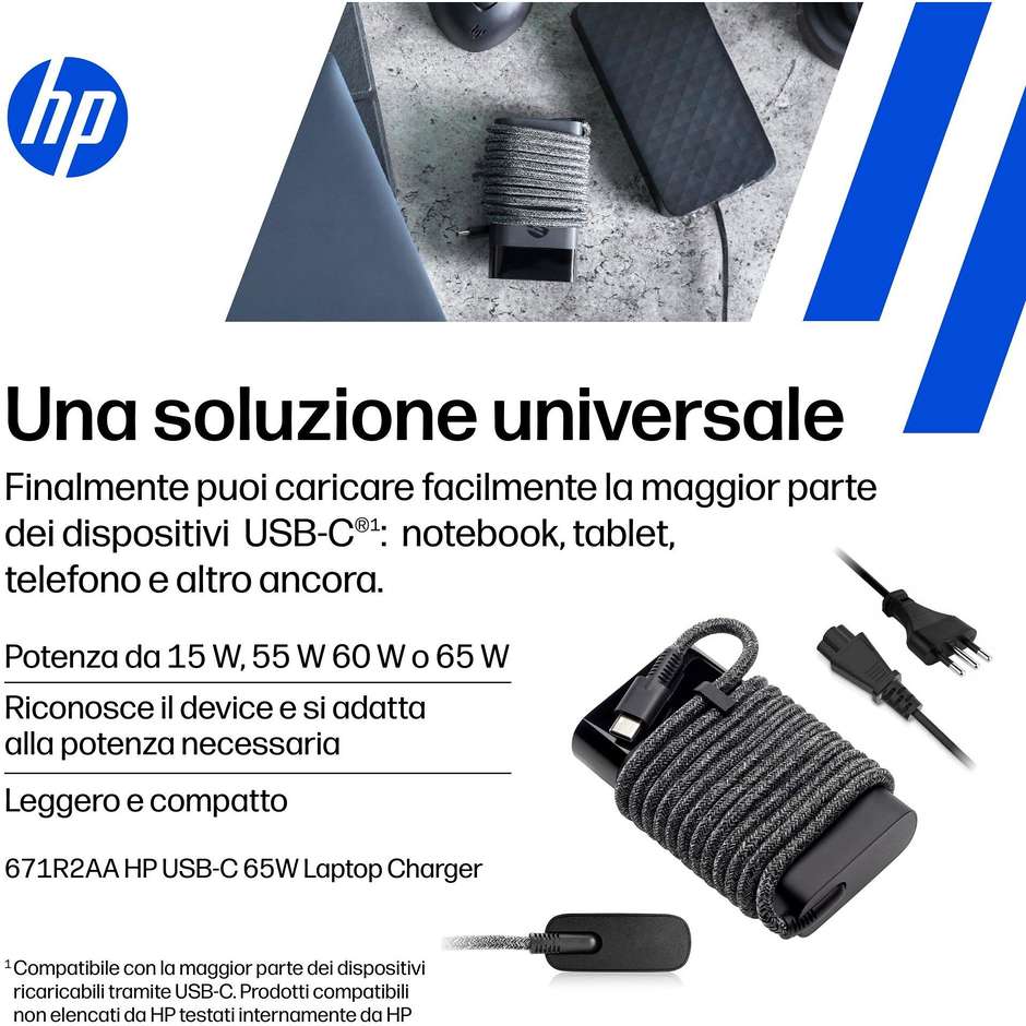 HP OmniBook 5 16-ag1034nlx Laptop Next Gen AI 16" 2K AMD Ryzen AI 5 16GB 512GB Argento