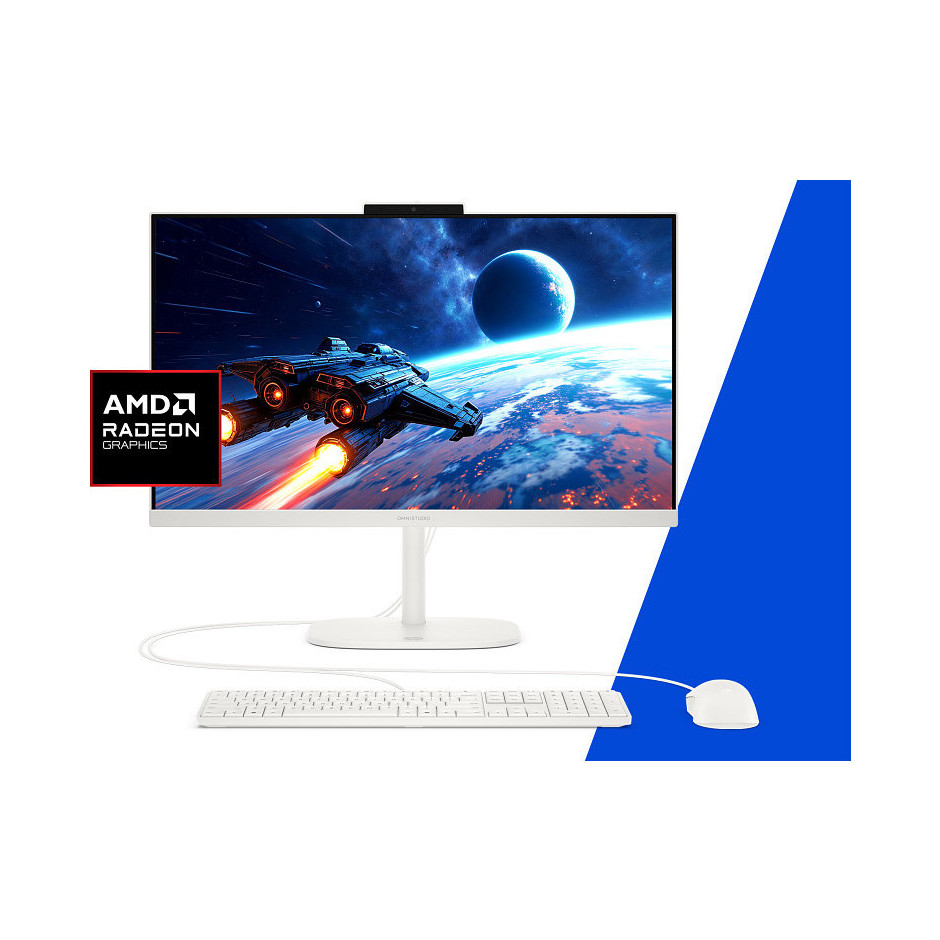 HP OmniStudio 24-cv0027nl All-in-One 23,8″ Full HD 100 Hz, Ryzen 5 40, 8 GB, SSD 512 GB