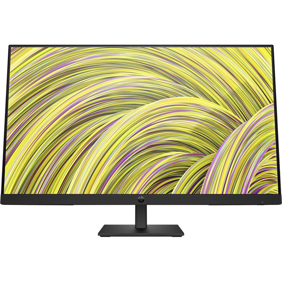 HP P27h G5 Monitor PC 27" Full HD 75Hz IPS Regolabile in Altezza Altoparlanti DisplayPort HDMI VGA Nero