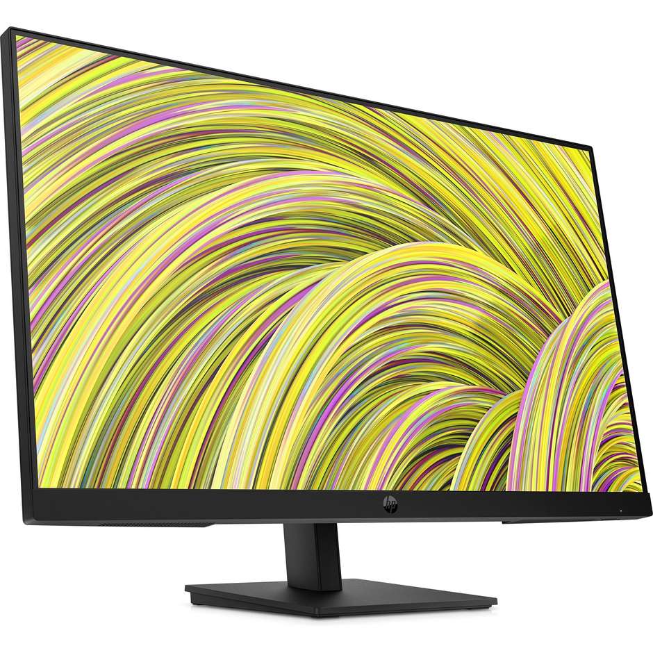 HP P27h G5 Monitor PC 27" Full HD 75Hz IPS Regolabile in Altezza Altoparlanti DisplayPort HDMI VGA Nero