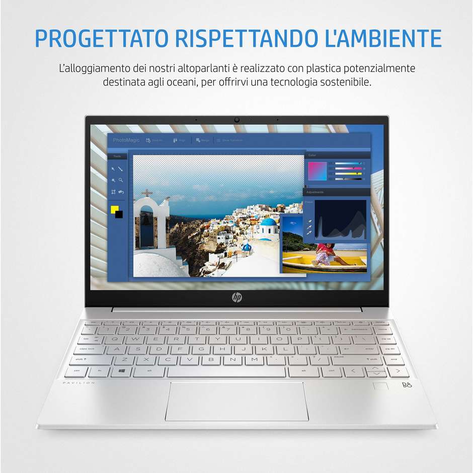 HP Pavilion 13-BB0005NL Notebook 13.3" Intel Core i7-1165G7 Ram 8 GB SSD 512 GB Windows 10 Home