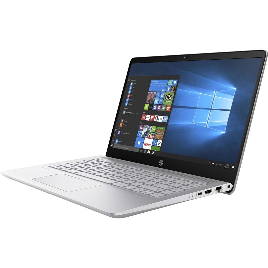HP Pavilion 14-bf101nl colore Argento Notebook Windows 10 Home 64