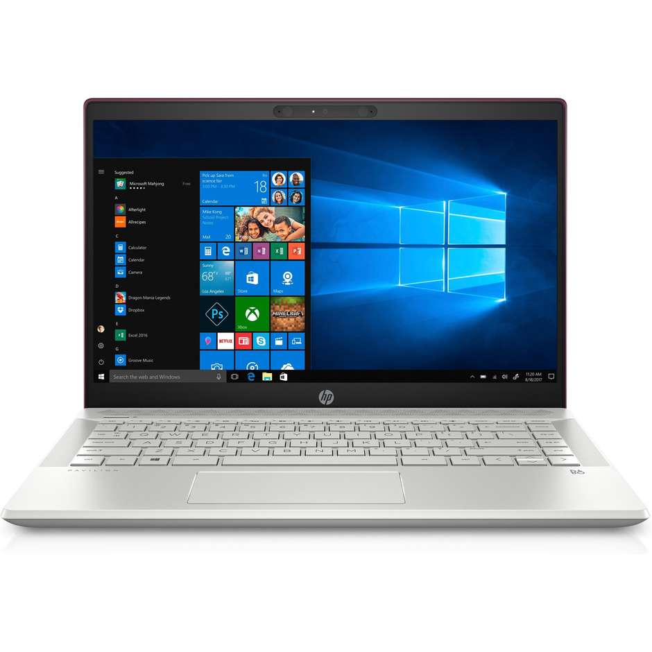 HP Pavilion 14-ce0023nl Notebook 14" Intel Core i5-8250U Ram 8 GB SSD 256 GB Windows 10 Home