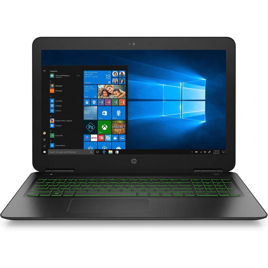 HP Pavilion 15-BC500NL Notebook 15,6" Intel Core i7-9750H Ram 8 GB SSD 128 GB Windows 10 Home