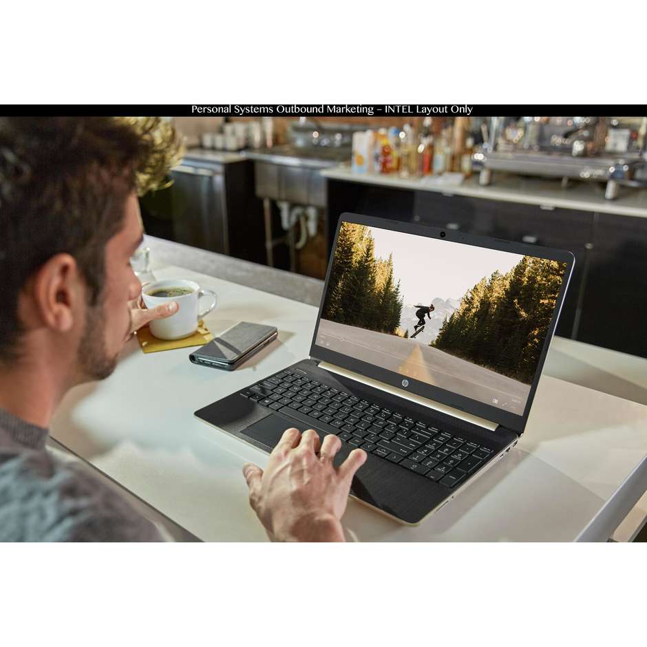 HP Pavilion 15-DW0105NL Notebook 15,6" Intel Core i7-8565U Ram 8 GB HHD 1 TB + SSD 128 GB Windows 10 Home