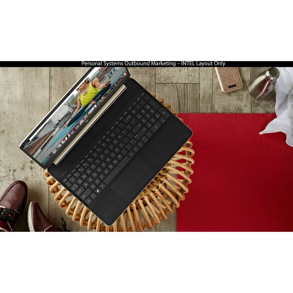 HP Pavilion 15-DW0105NL Notebook 15,6" Intel Core i7-8565U Ram 8 GB HHD 1 TB + SSD 128 GB Windows 10 Home