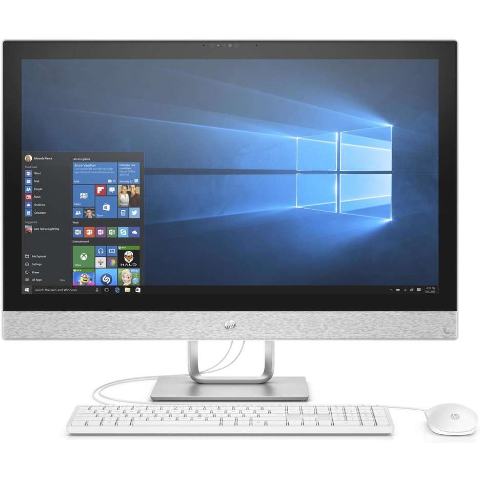 HP Pavilion 27-R006NL Pc All In One Monitor 27" Intel Core i5-7400T Ram 8 GB HDD 1 TB Windows 10 Home