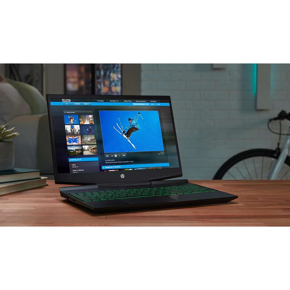HP Pavilion Gaming 15-dk0009nl Notebook 15.6" Intel Core i7-9750H Ram 16 GB HDD 1000 GB + SSD 256 GB Windows 10 Home
