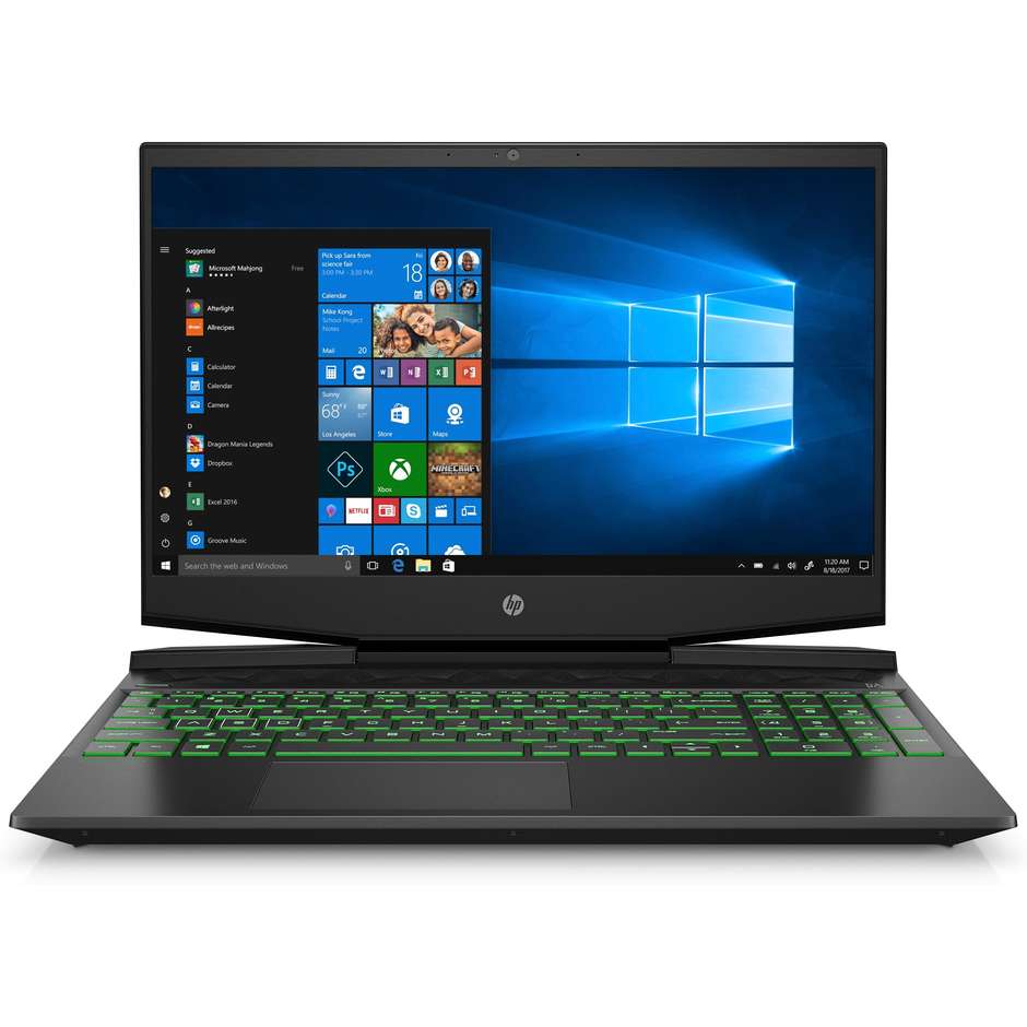 HP Pavilion Gaming 15-dk0044nl Notebook 15,6" Intel Core  i5-9300H Ram 16 GB SSD 512 GB Windows 10