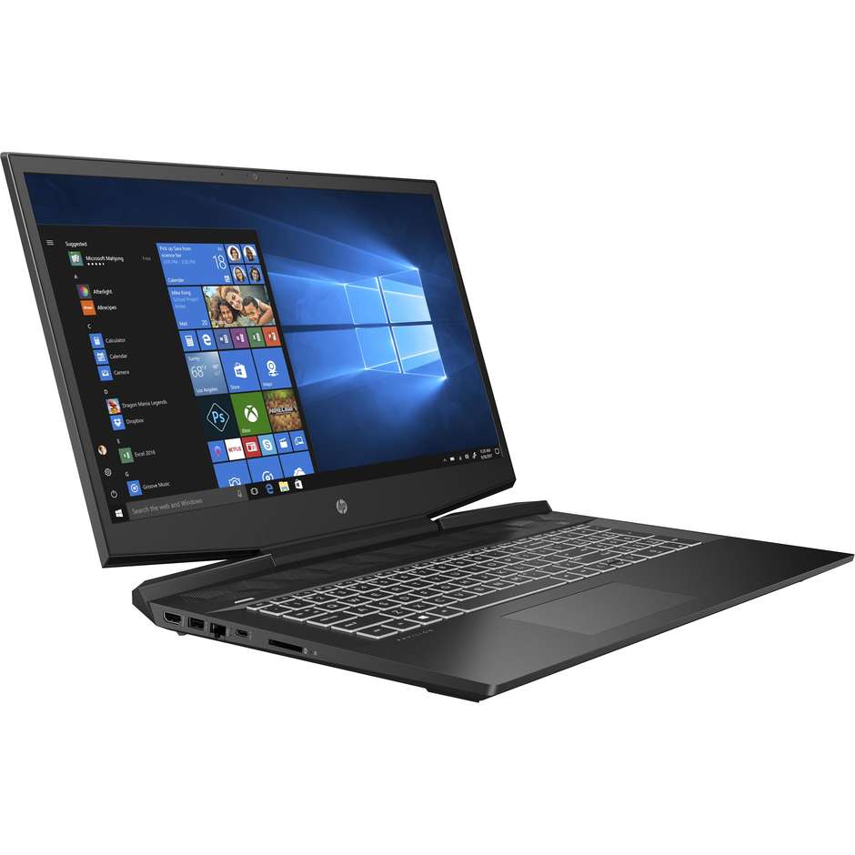 HP Pavilion Gaming 17-cd0013nl Intel Core i7-9750H Ram 16 GB SSD 256 GB Windows 10