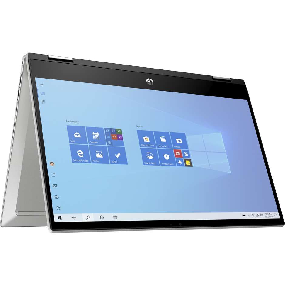 HP Pavilion x360 14-dw1016nl Notebook 2in1 14" FHD Intel Core i3-1115G4 Ram 8 GB SSD 256 GB Windows 10 Home