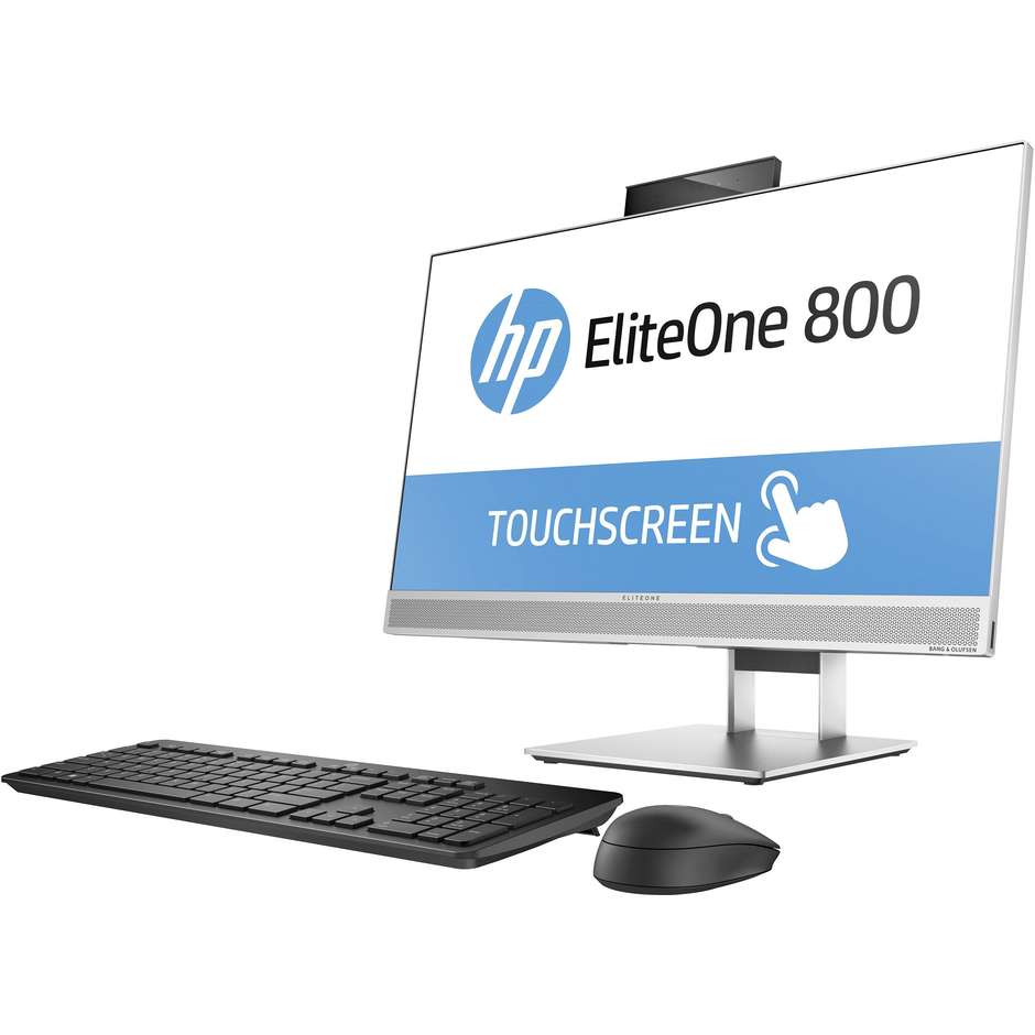 HP PC All-in-One EliteOne 800 G3 Core i7 8gb 256GB SSD windows 10 Pro Schermo FullHD Touch da 23,8"