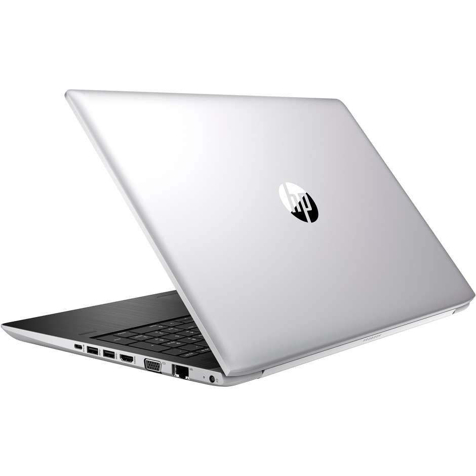 HP ProBook 450 G5 Notebook 15,6" Intel Core i5 Ram 8 GB SSD 256 GB Windows 10 Pro colore Argento,Nero