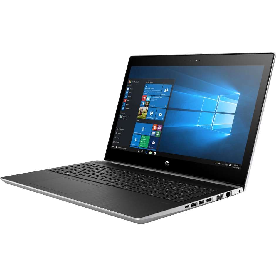 HP ProBook 450 G5 Notebook 15.6" Intel Core i7-7500U Ram 16 GB HDD 1000 GB + SSD 128 GB Windows 10 Professional