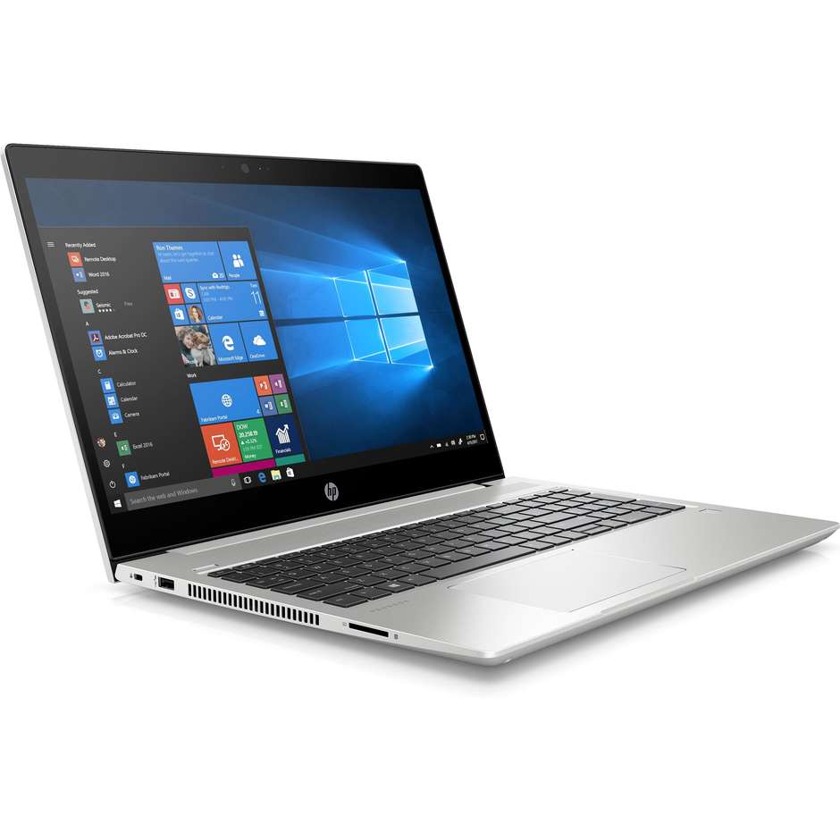 HP Probook 455R G6 Notebook 15,6'' FHD AMD Rayzen 7 Ram 16 Gb SSD 512 Gb Windows 10 Pro colore silver