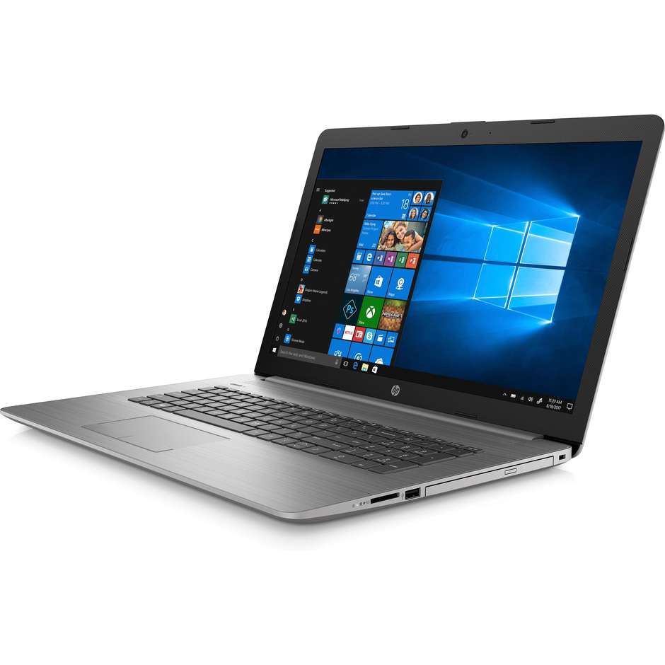 HP Probook 470 G7 Notebook 17,3'' FHD Core i5-10 Ram 8 Gb SSD 256 Gb Windows 10 Pro colore silver