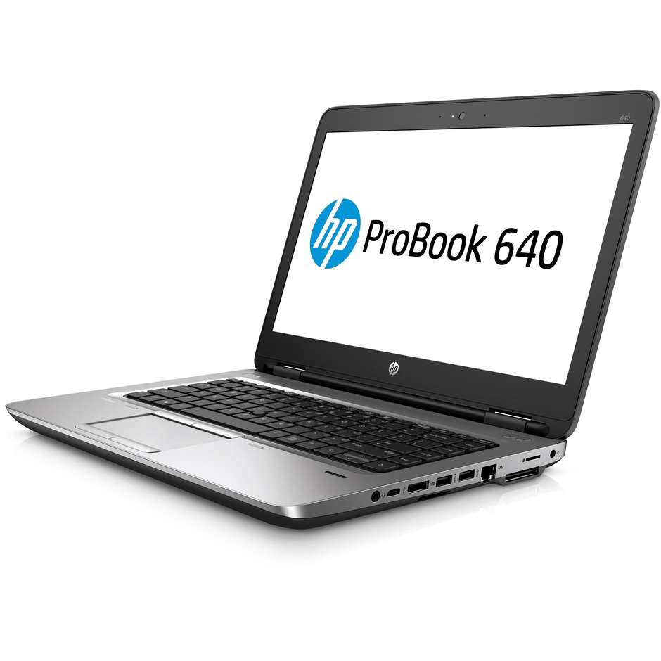 HP ProBook 640 G2 Notebook 14" Intel Core i5-6200U Ram 8 GB SSD 256 GB Windows 10 Pro