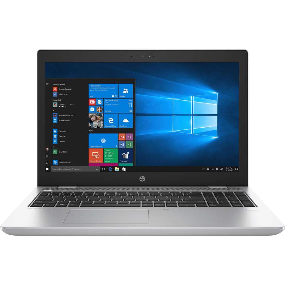 HP ProBook 650 G4 Notebook 15,6" Intel i5-7200U Ram 8 GB SSD 256 GB Windows 10 Pro