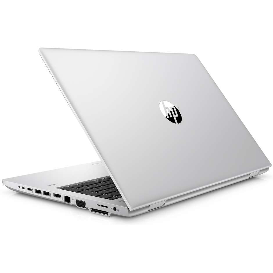 HP ProBook 650 G4 Notebook 15,6" Intel i5-8250U Ram 8 GB SSD 256 GB colore Argento